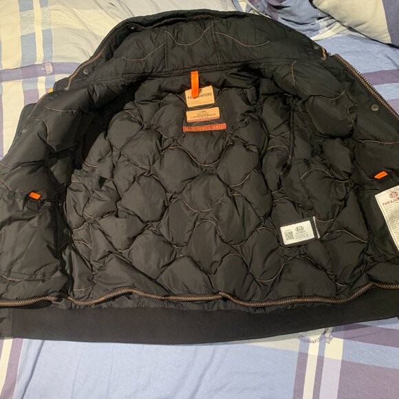 Parajumpers Gobi Down-Filled Hooded Bomber Jacket (Size XL) - Picture 9 of 11